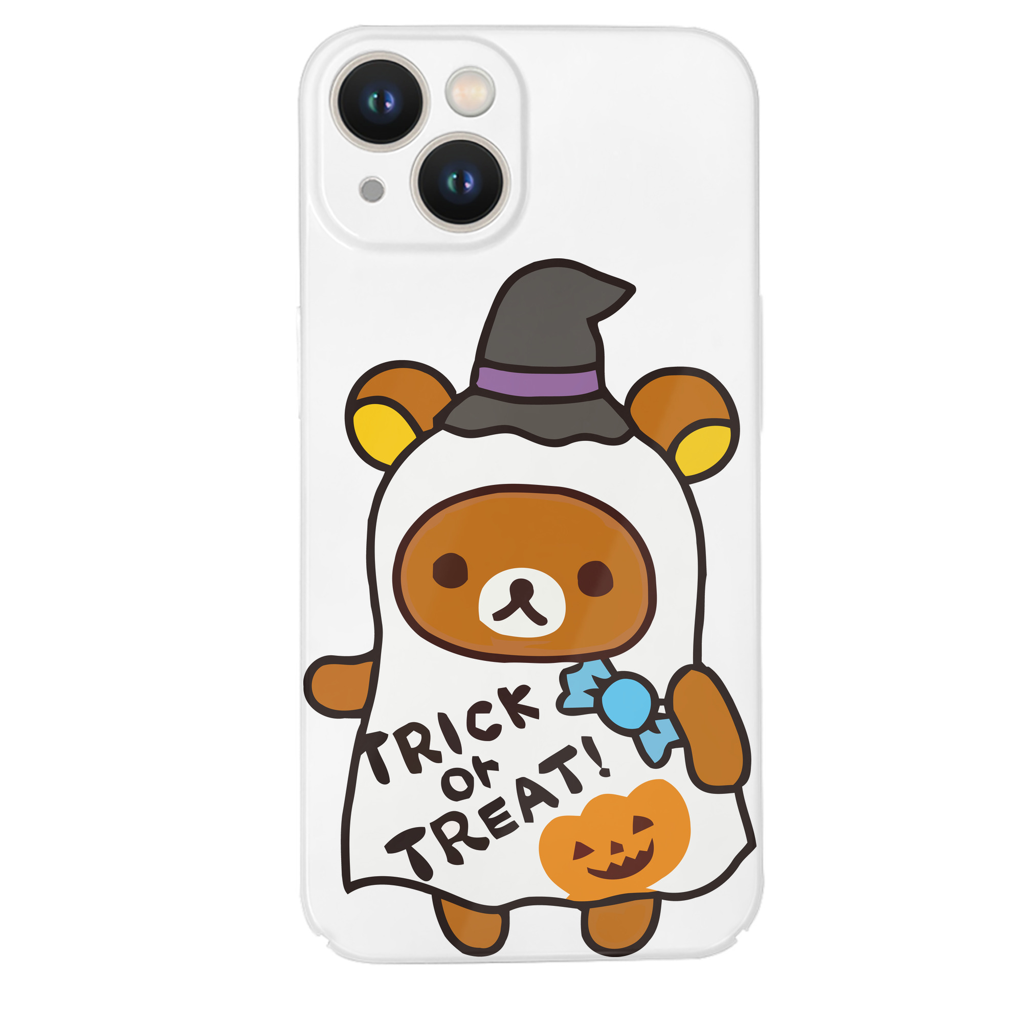 （画像用） リラックマ リラックマ キイロイトリ Rilakkuma Korilakkuma Kiiroitori 【iPhone 14シリーズ対応】ハードケース